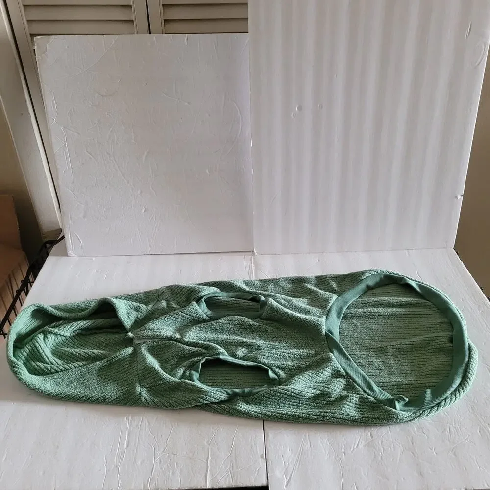 Cozy Green Hooded Dog Sweater for Your Large Canine Friend